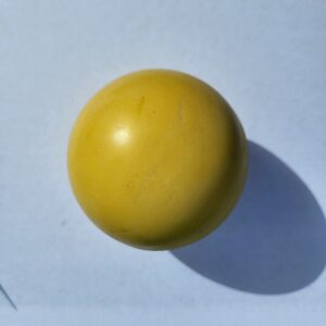 Yellow Unbranded Lacrosse Ball